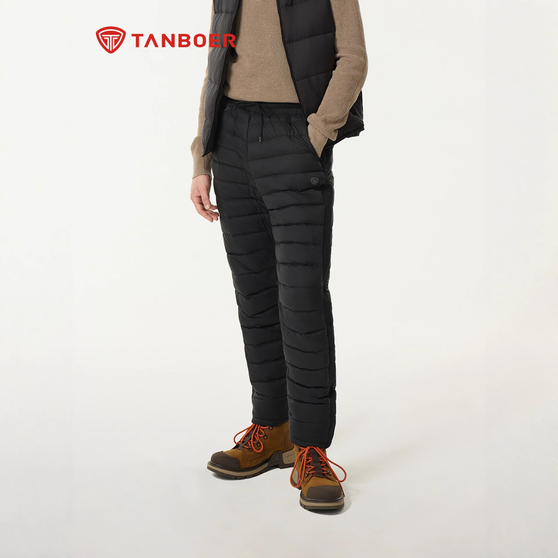 Tambor down Pants for Men to Wear Indoors to Prevent Cold, Home Men's Winter Style Leggings Pants Ta5330115A