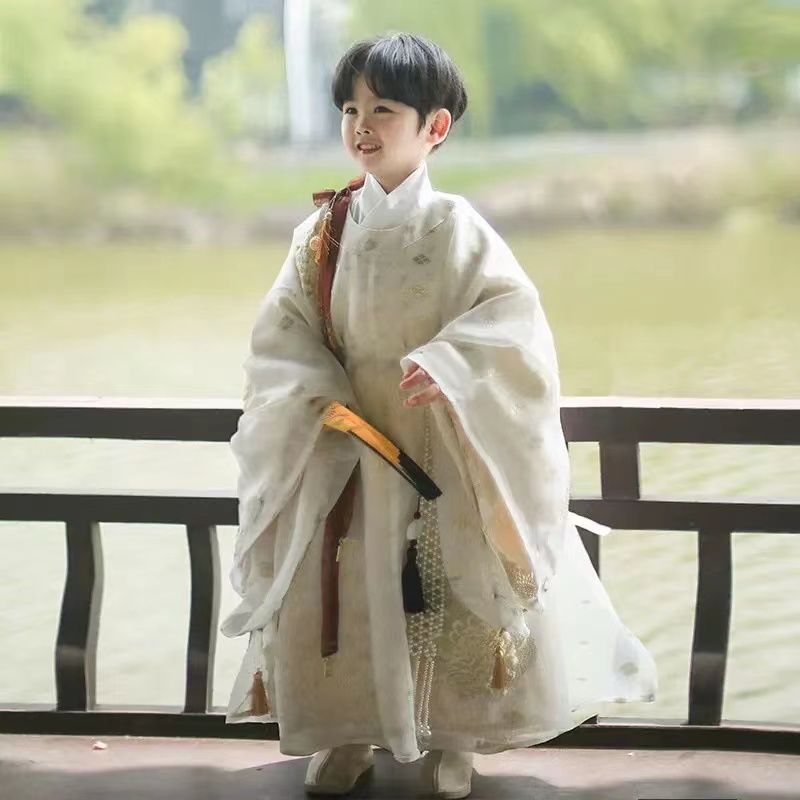 男孩汉服简易穿搭图案,男孩汉服简易穿搭图案大全