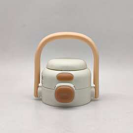 双饮塑料杯盖 奶杯盖子大容量便携手提盖子吸管盖保温杯配件批发