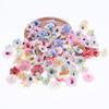 3cm simulation flower head small daisy silk cloth fake flower accessories simulation flower decorative material flower ring artificial flowers