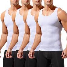 B 72979 Men's Solid Color Cotton Vest ��ʿ���� ŷ���羳