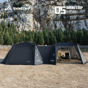 Shinetrip05 Series Extra Large Size Quick Construction Waterproof Silver-Coated Canopy Sun Protection Camping Style Automatic Dome