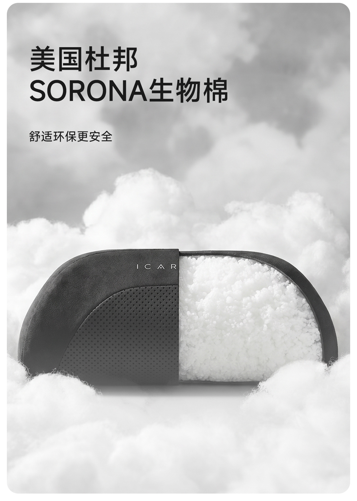 Suitable for Tesla Model 3/Y/Yl Car Headrest, Neck Pillow, Backrest Pillow, Car Lumbar Support, and Waist Protection Device