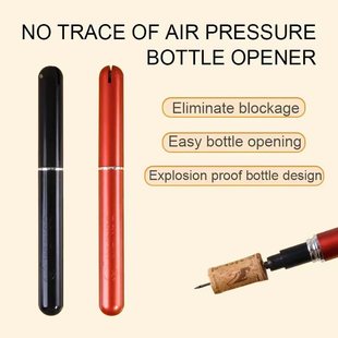 Bottle Pen-shaped Household Bottle Opener Opener Tool Wine Bottle Opener Air Pressure Portable Wine Opener