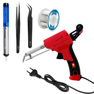 Manual soldering gun constant temperature electric soldering iron automatic soldering suit welding grab soldering household electronic repair welding tool