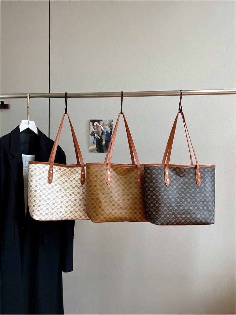 Bolsa de mano impresa retro de gran capacidad para mujeres 2026 nueva bolsa de hombro de viaje caliente de moda bolsa de mano versátil
