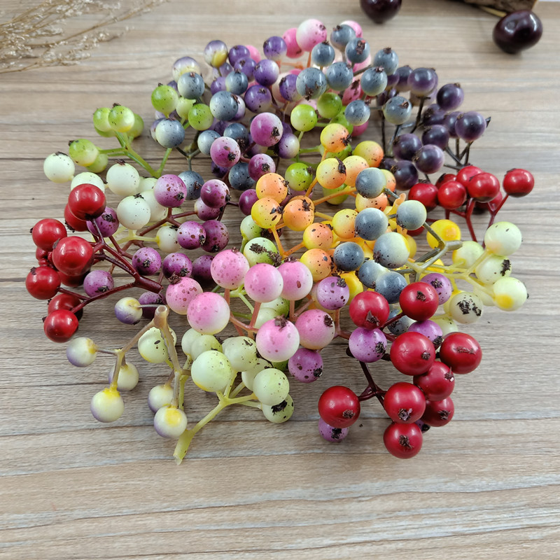 Artificial Mori zakka cherry flower hydrangea fruit Mori girl Berry diy Garland hairpin jewelry accessories manufacturer Artificial Mori zakka cherry flower hydrangea fruit Mori girl Berry diy Garland hairpin jewelry accessories manufacturer