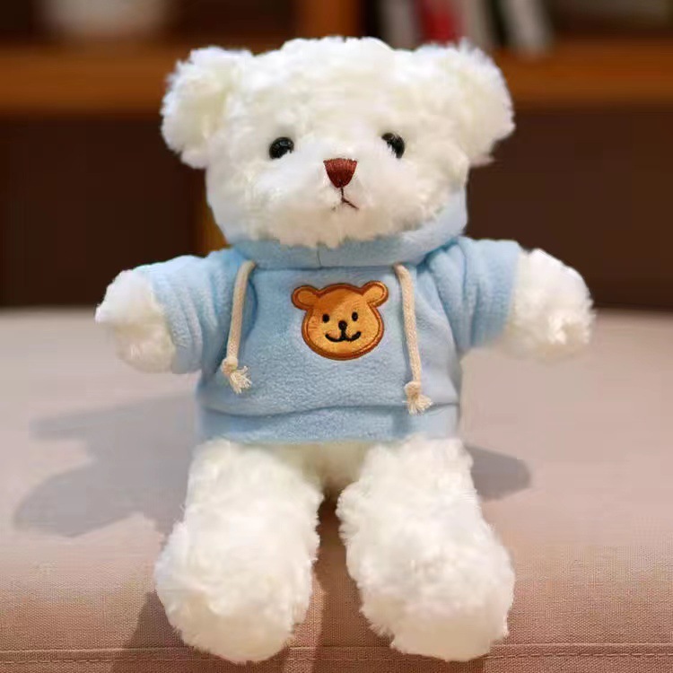Oso de peluche vestido Oso de peluche muñeca Oso de trapo abrazo Panda juguetes de peluche regalos fabricantes al por mayor