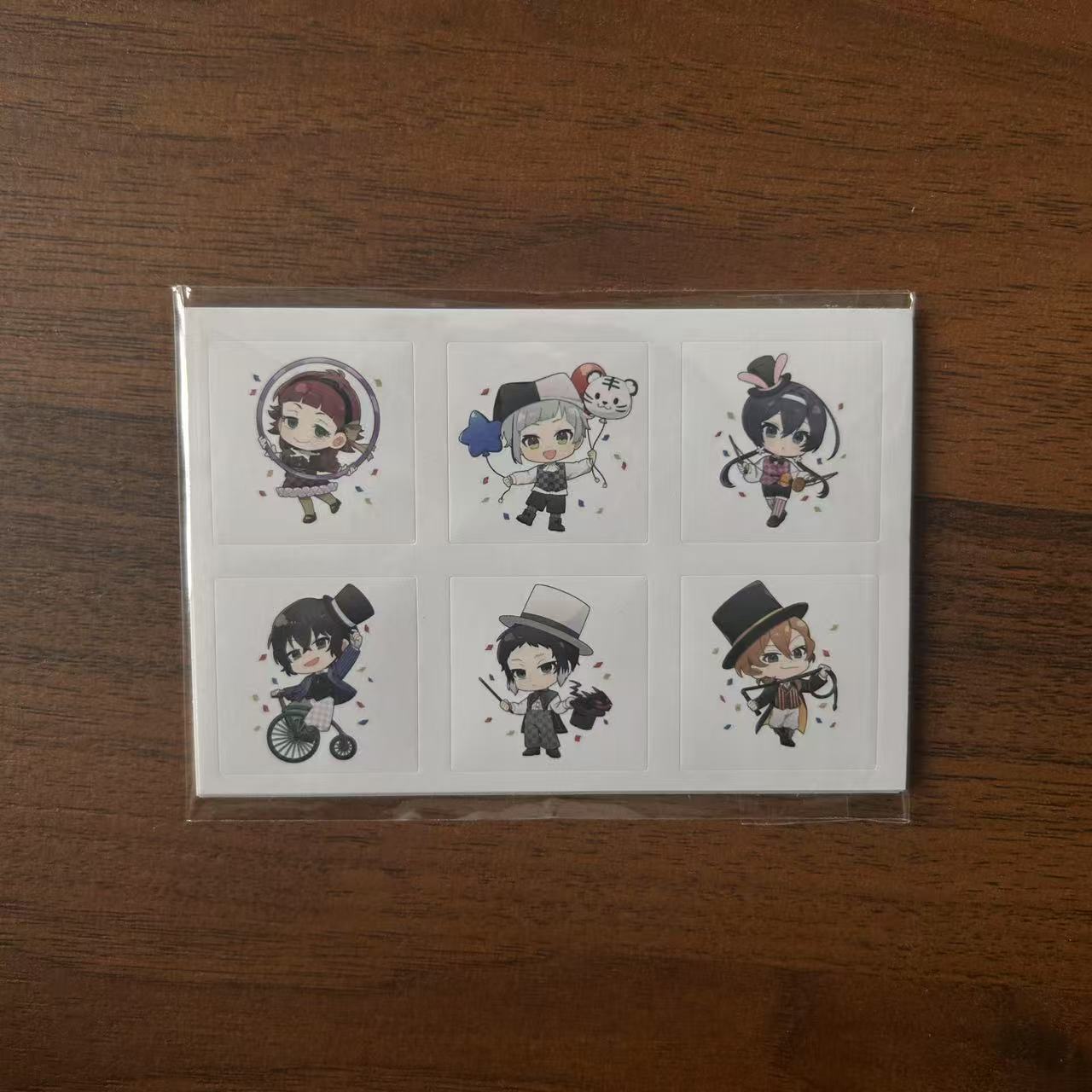 문호 스트레이 독스(1팩 10매, 스티커 60매)