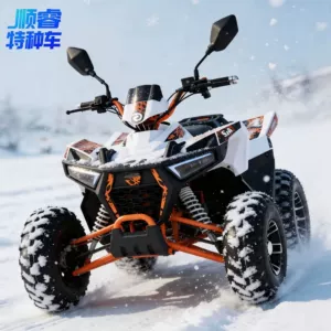 Yetkin və uşaqlar üçün skan-kodlu elektrik çimərlik velosipedi, dördtəkərli ofrouder, dağ motosikleti ATV.