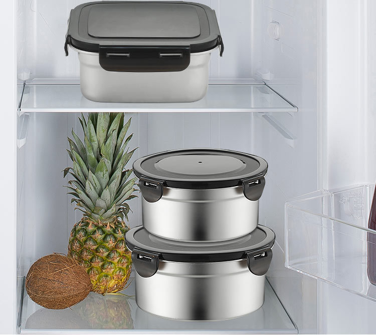 172g Weight crisper Kitchen and drinking utensils 50 Quantity Home, Daily Occasion 316 Stainless Steel Material Solid Color Pattern Casual Style Casual Solid Color 316 Stainless Steel  Crisper 4
