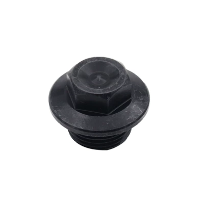 modification accessories KTM/Husiwana aluminum: Motorcycle wheel hub - black-front-left-axle-cap