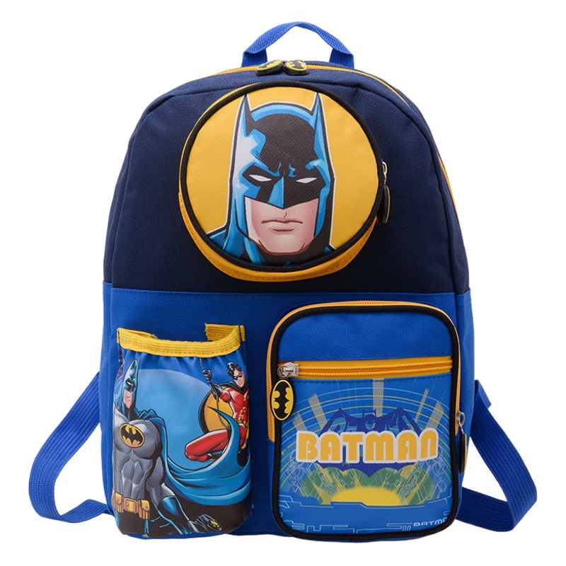 Nueva mochila de jardín de infantes Spider-Man de dibujos animados de 3-8 años de edad los niños preescolares mochila de primer grado