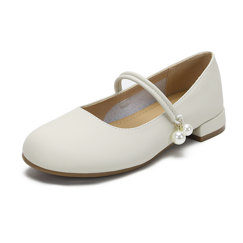Traditional Chinese Style Soft Leather Mary Jane Ballet Flats_voghion.com
