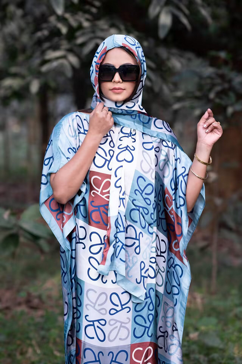 2025 primavera y verano nuevo Amazon venta rápida ropa malaya camisa de arena imitación seda brocado ropa de protección solar de vacaciones de playa