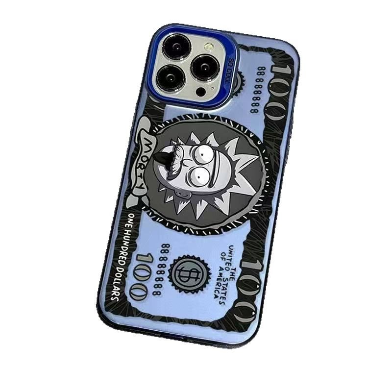 Nueva funda para teléfono móvil iphone16 aplicable europea y americana Apple 15promax/14 anti-caída 13pro12 funda dura 11xr