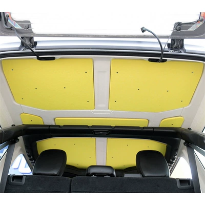 and No Disassembly, Car roof lining - yellow
