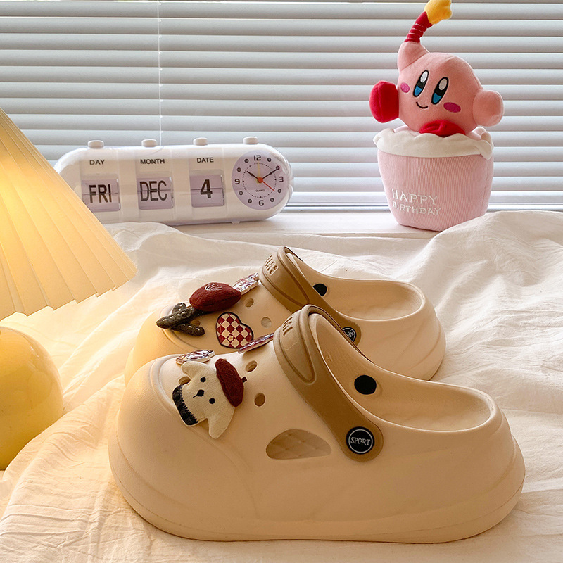 카키·로즈 강아지 세트