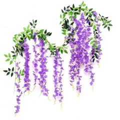 藤の花籐装飾花巻き天井プラスチック花つるストリング花植物空調パイプブロッキングシミュレーションブーケ