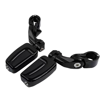 Motorcycle pedals – Pedal Brake Cover Gear Head - black-bumper-pedals