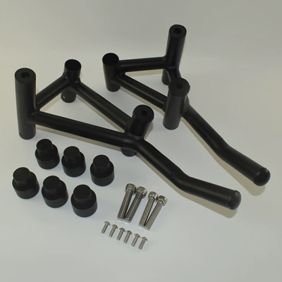 Suitable for Yamaha MT-07 25-26 motorcycle engine bumper, engine guard, anti-fall protection bar (Motorcycle bumper) - black