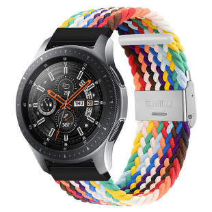 For Samsung watch4/5 strap pro nylon 6classic woven Active2 elastic GearS3/S4