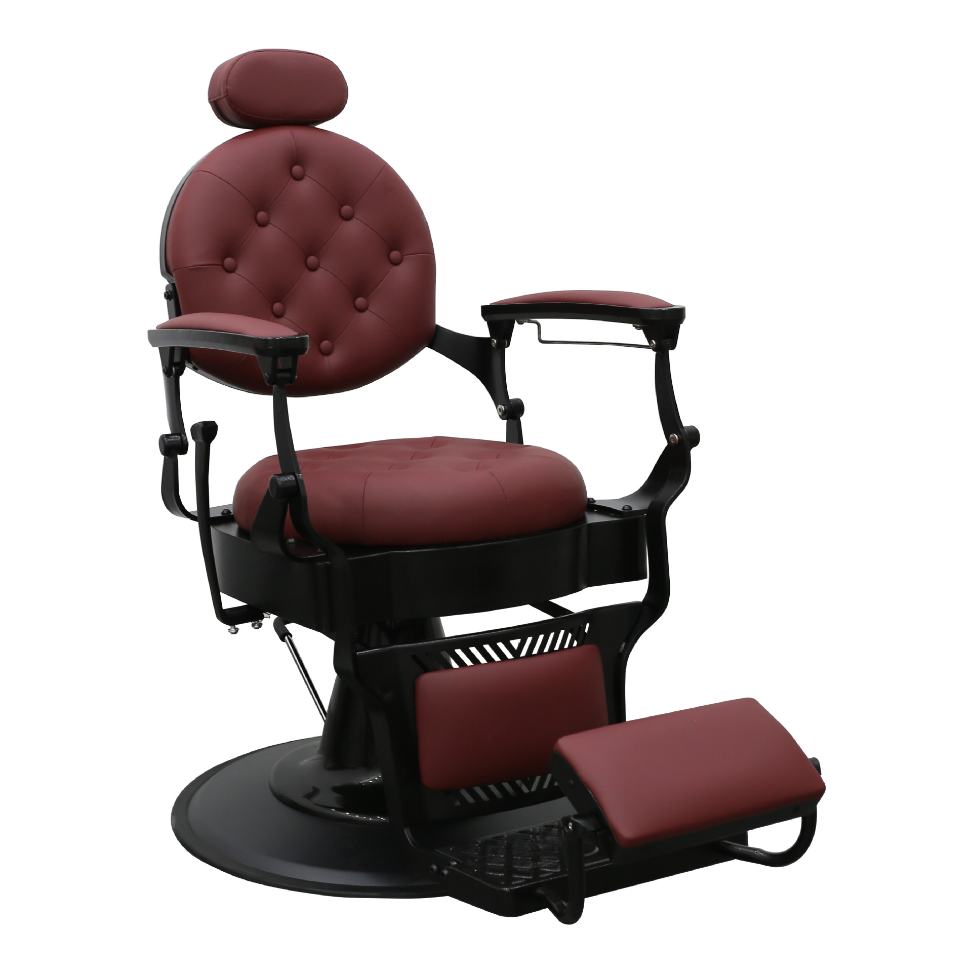 Silla de peluquería barata, silla de peluquería especial para peluquería, silla de peluquería, silla de corte, silla de pelo de corte, silla de teñido en caliente de lujo ligero de moda giratoria