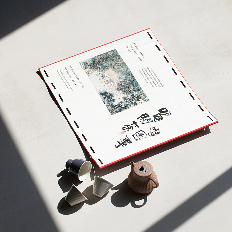 Independent Designer Collaborative Line - One Pot Three Cups Old Rock Clay Home Tea Set - Scholar's Utensil Complete Set