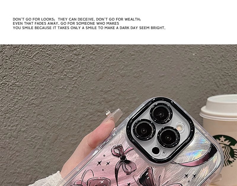 Ink Butterfly – Passende Früchte-Hülle für iPhone 16 Pro, Neue Cartoon-Hülle für iPhone 15 Pro Max, Personalisierte Hülle für iPhone 13/14/12_voghion.com