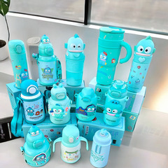 Three Loli Half-Fish Human Collection Insulated Cup 2023 New High-Aesthetic Cute Portable Water Cup Gift Cup for Men and Women