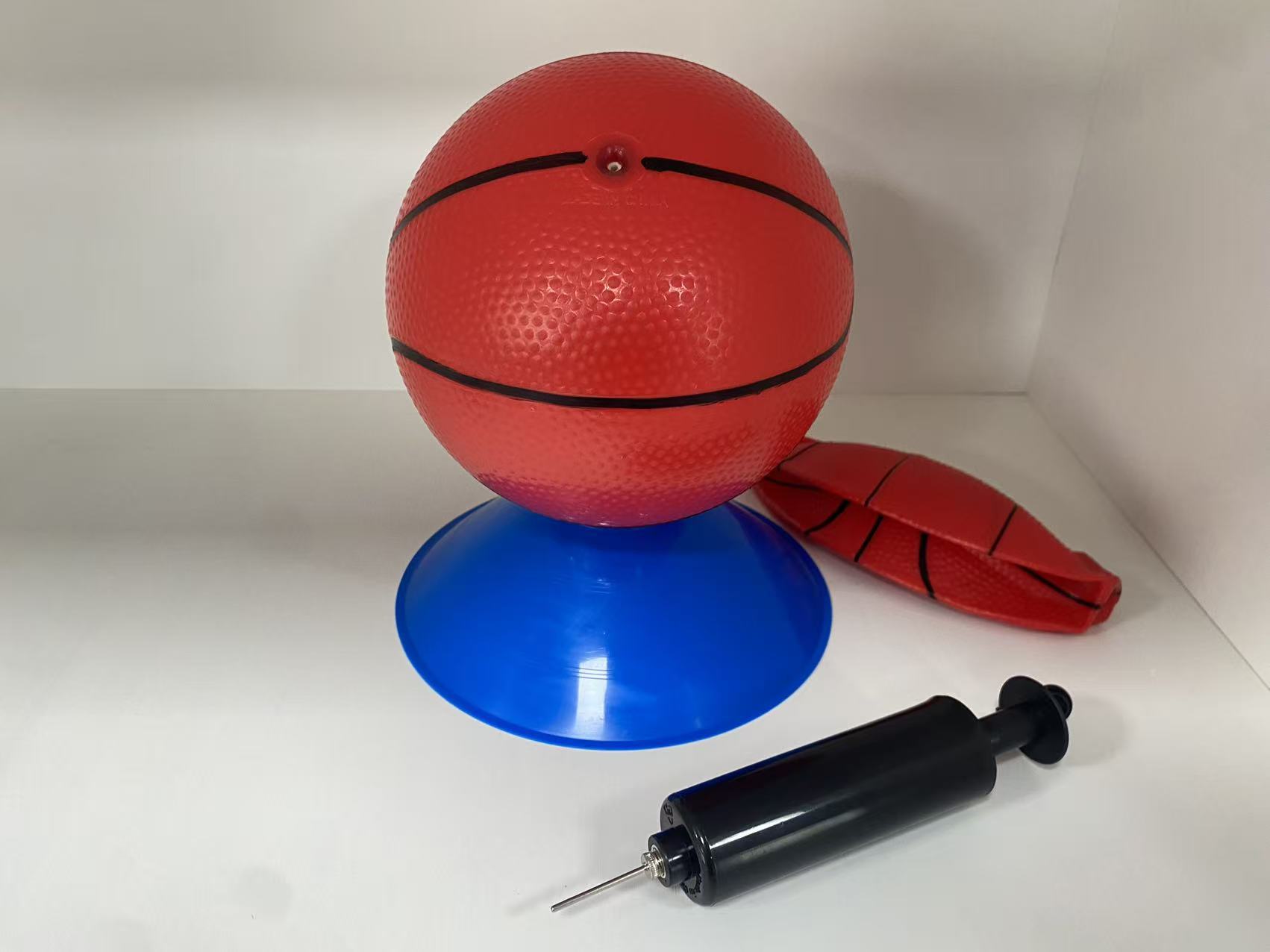 PVC bate de baloncesto juguetes inflables para niños pequeños deportes balón elástico para bebés en interiores al por mayor
