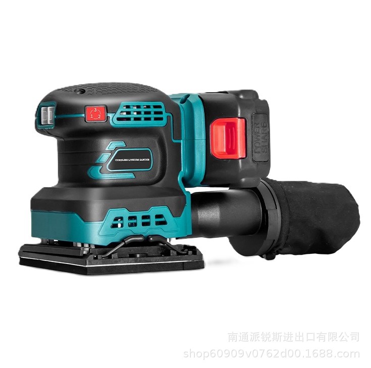 充电式砂光机多档调节强散热大功率铜芯电机锂电砂光机打磨抛光
