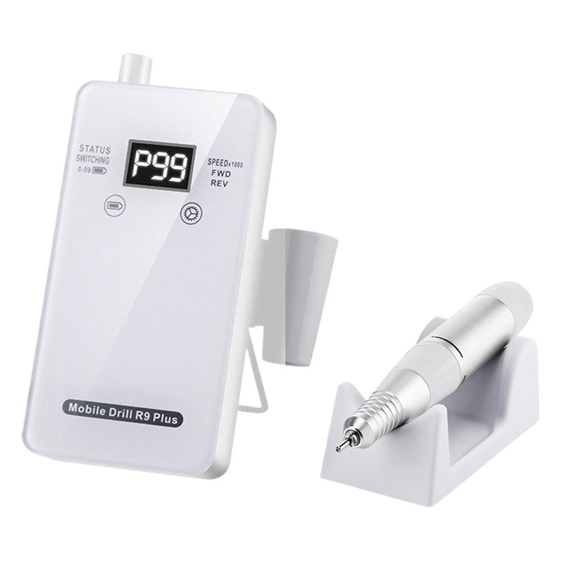 Amoladora de uñas transfronteriza Amoladora de uñas de almacenamiento eléctrico Amoladora de uñas de bajo ruido 30000rpm Despojadora de uñas profesional