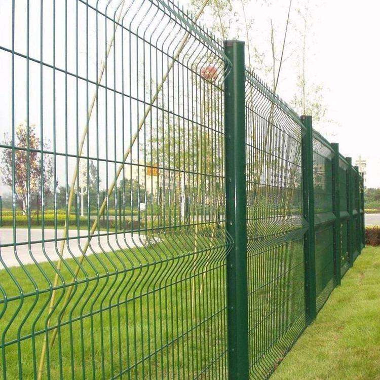 桃型柱护栏网加筋围栏道路户外栏杆景区别墅防护网