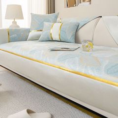 Summer Ice Silk Sofa Cushion Wholesale, Non-Slip Cooling Mat Seat Pad, Leather Sofa Cover—2023 New Design, Washable Cover Cloth