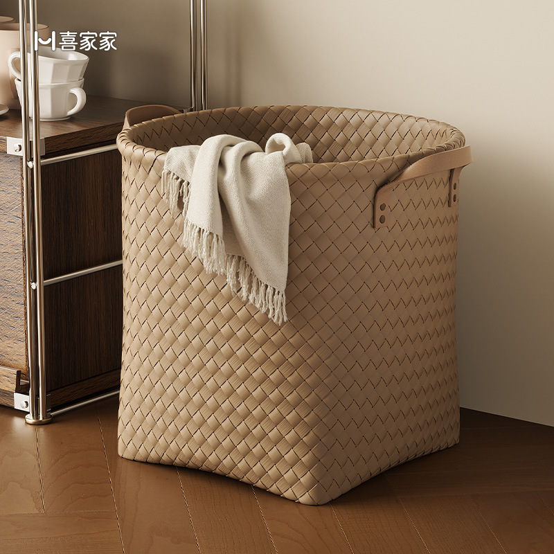 High-End Luxury Laundry Basket for Home Use, Doll Bucket, Hotel Laundry Storage Bin