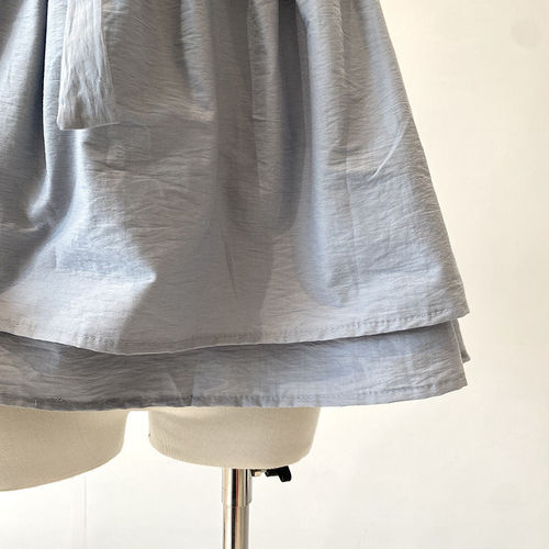 Sweet and Spicy One-Shoulder Strappy Tank Top with Off-the-Shoulder Neckline, Women's 2025 Summer New Korean Style Versatile Skirted Blouse