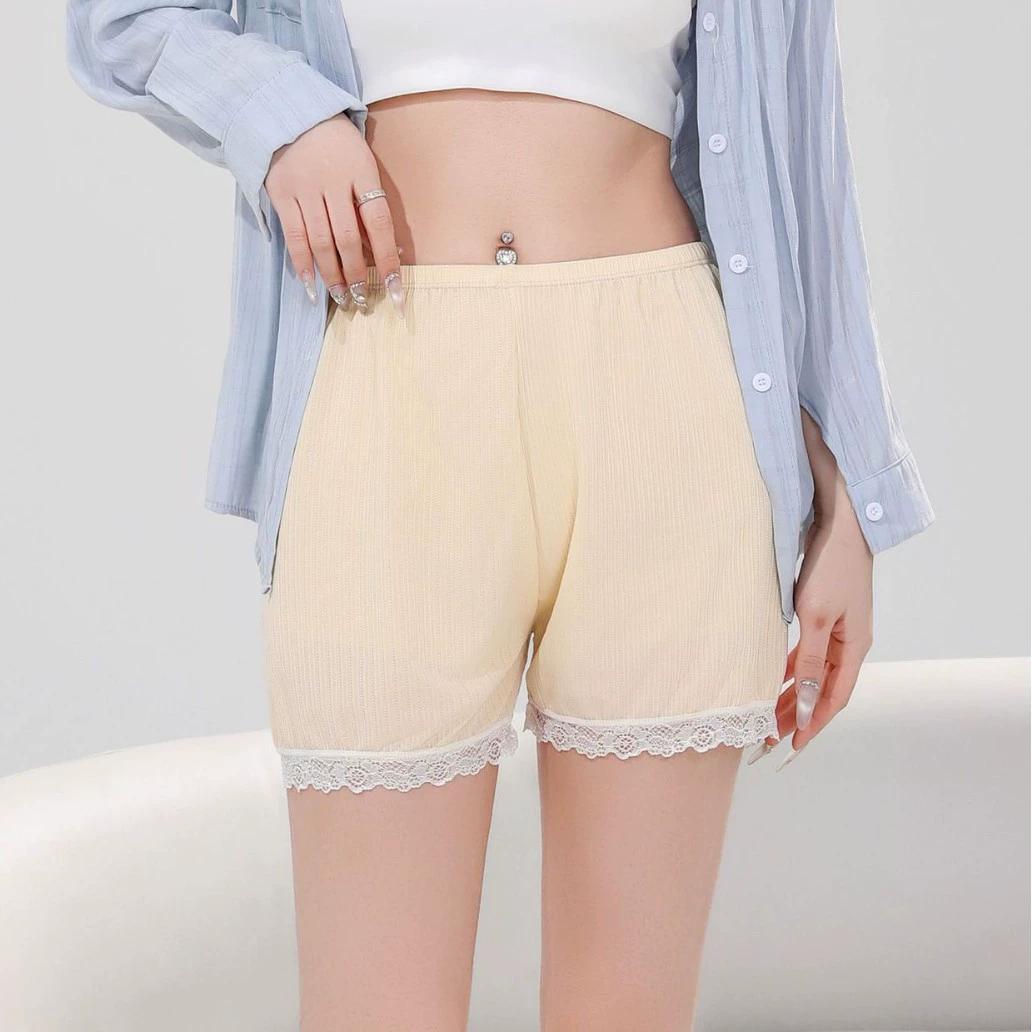 Домашние защитные брюки женские летние тонкие анти-свету