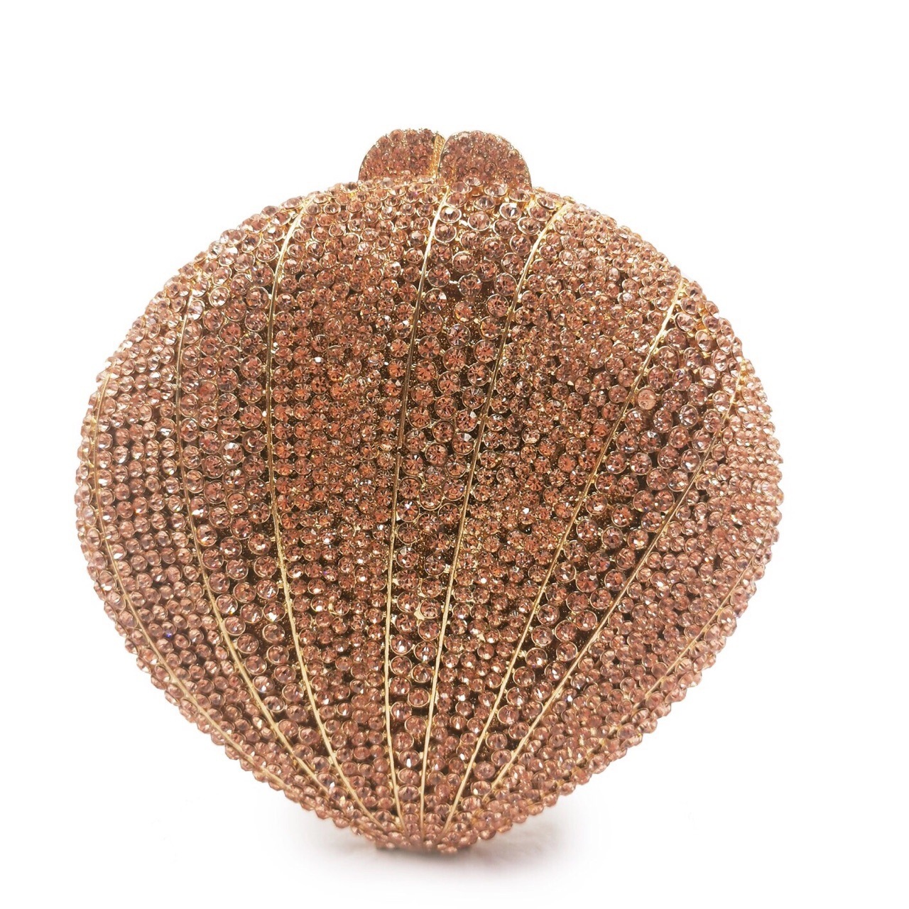 * Bolsa de cena de diamante de marisco transfronterizo bolsas de maquillaje de diamantes bolsas de mano de mujeres bolsas de embrague