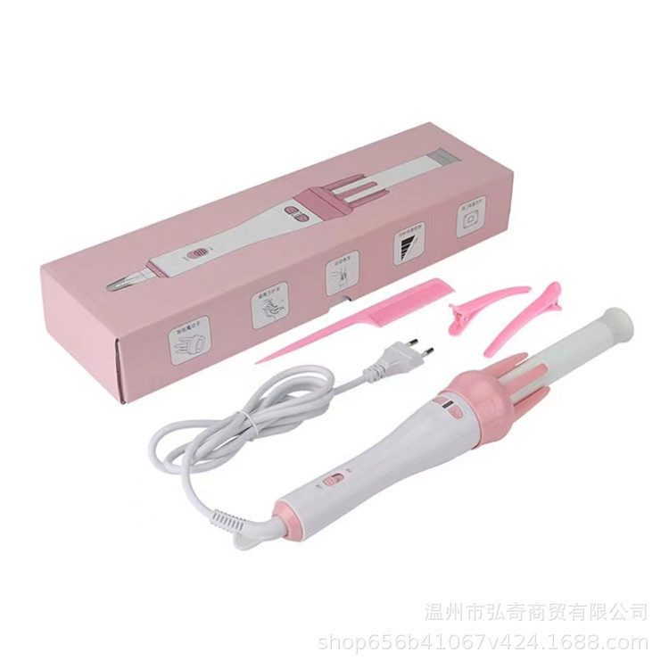 French Deep V Egg Roll Water 32MM Corrugated Large Wave Wool Curling Iron Large Curl Lazy Artifact Curling Iron