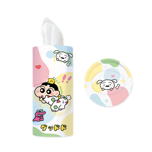 Car tissue box, paper box, cartoon, cute and creative, in-car tissue box, paper tube, car supplies