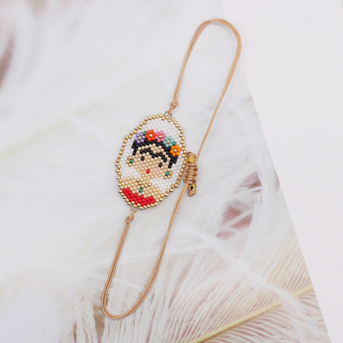 Bracelets Classification rope Chain Material Bohemian Human Glass Rope Women's Bracelets