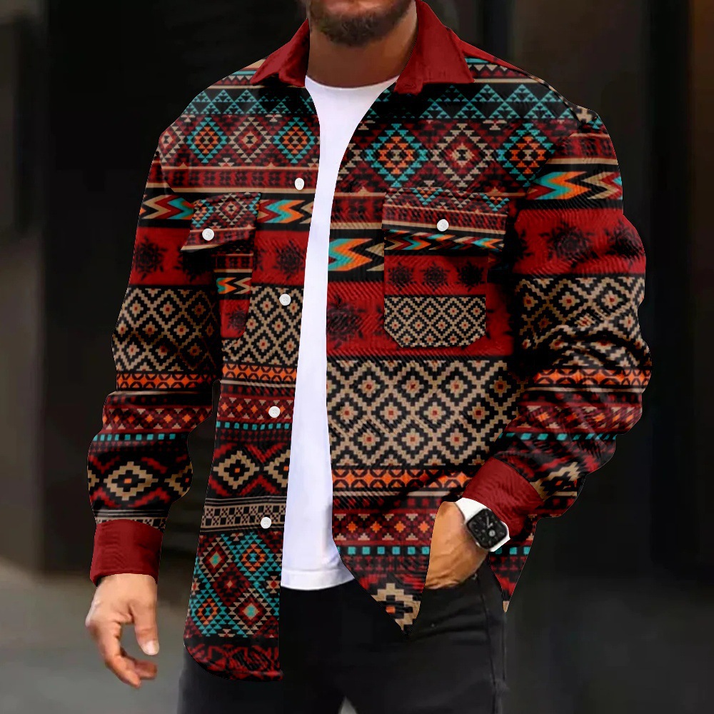 Chaqueta de manga larga con solapa al estilo del puerto de la calle principal para hombres Chaqueta de temperamento de moda de todo fósforo de tendencia de primavera y otoño MD05