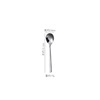 Spoon, fork stainless steel, coffee dessert tableware with laser