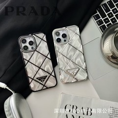 豪華なメッキ菱格リンゴ16/15携帯ケースiPhone14promax全包11新モデル14転倒防止11