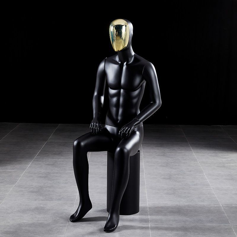 Modelo masculino accesorios cuerpo humano maniquí de plástico plataforma tienda de ropa masculina ventana de ropa tiro estante de exhibición de ropa