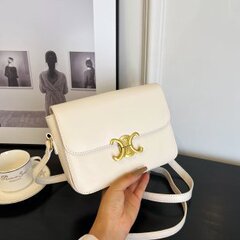 2025新款包包高级感小方包翻盖百搭斜挎单肩包时尚清新女包包跨境