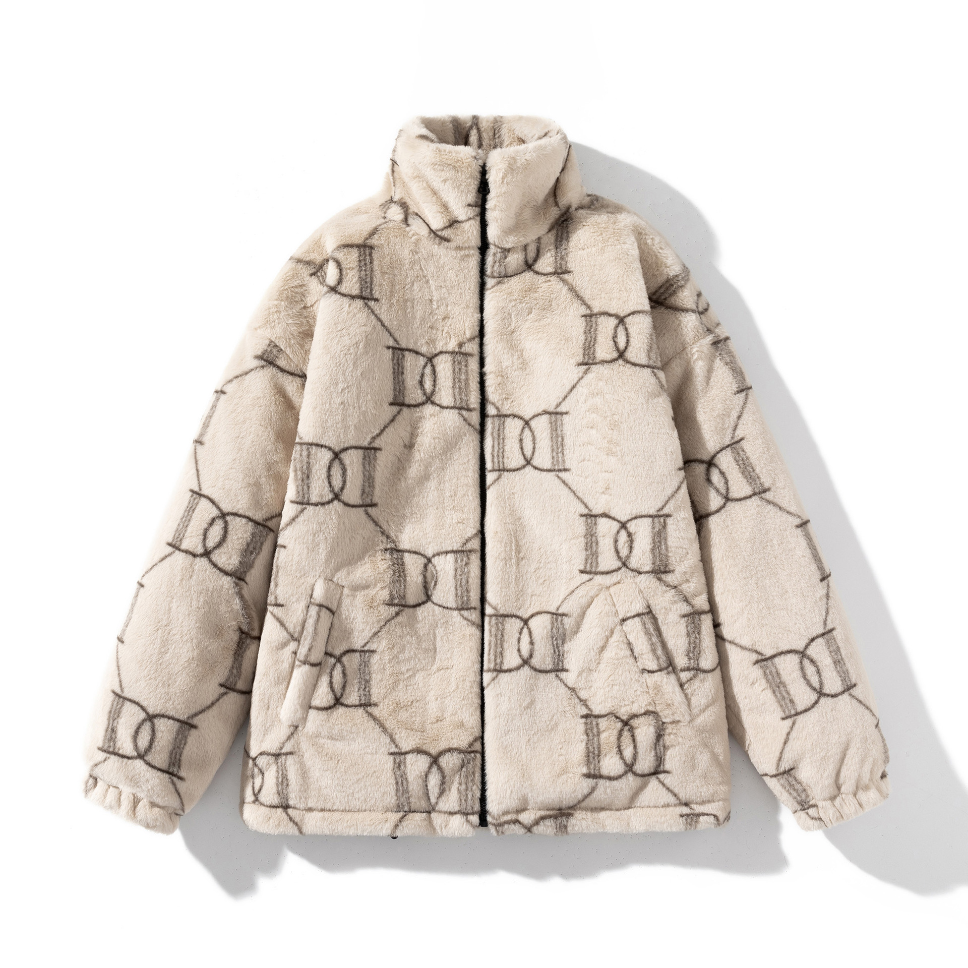 2021 nuevo invierno pareja de moda coreana abrigo de algodón acolchado felpa algodón y engrosamiento hombres y mujeres abrigo superior