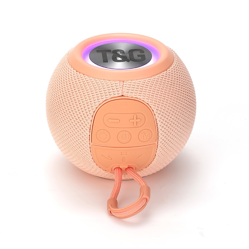Tg337 bluetoothスピーカー無線七色灯布芸カード重サブウーファ屋外携帯ミニbluetoothオーディオ|undefined