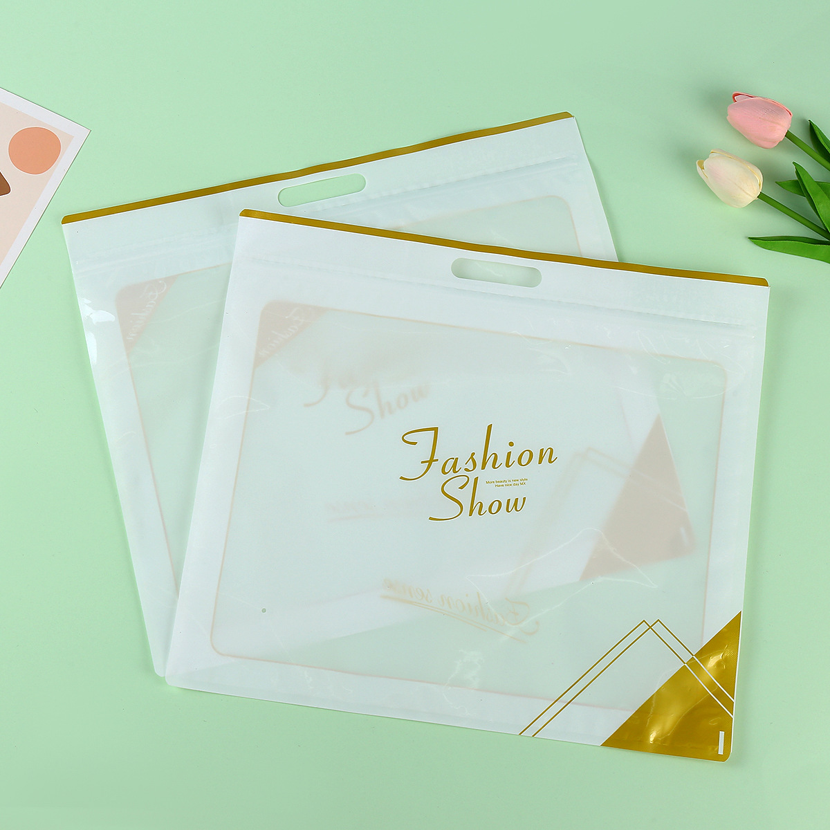 100个一包PE贴骨袋 童装内衣打底裤塑料服装包装袋自封袋现货批发